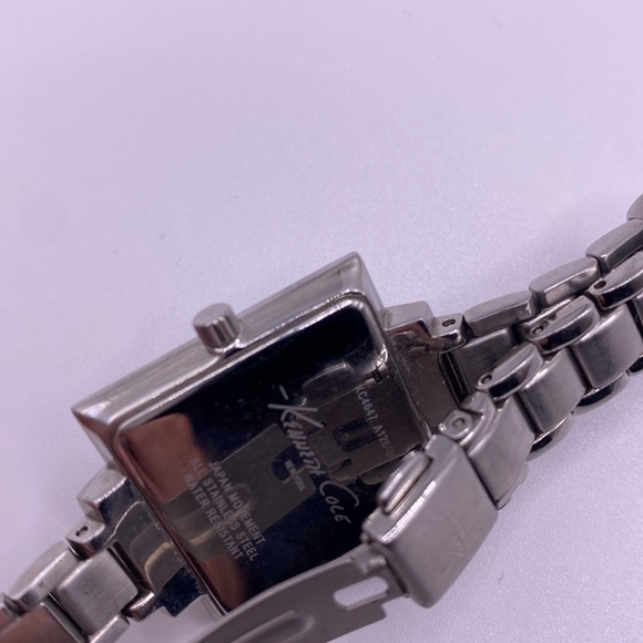 Kenneth Cole silver square watch - Picture 2 of 4